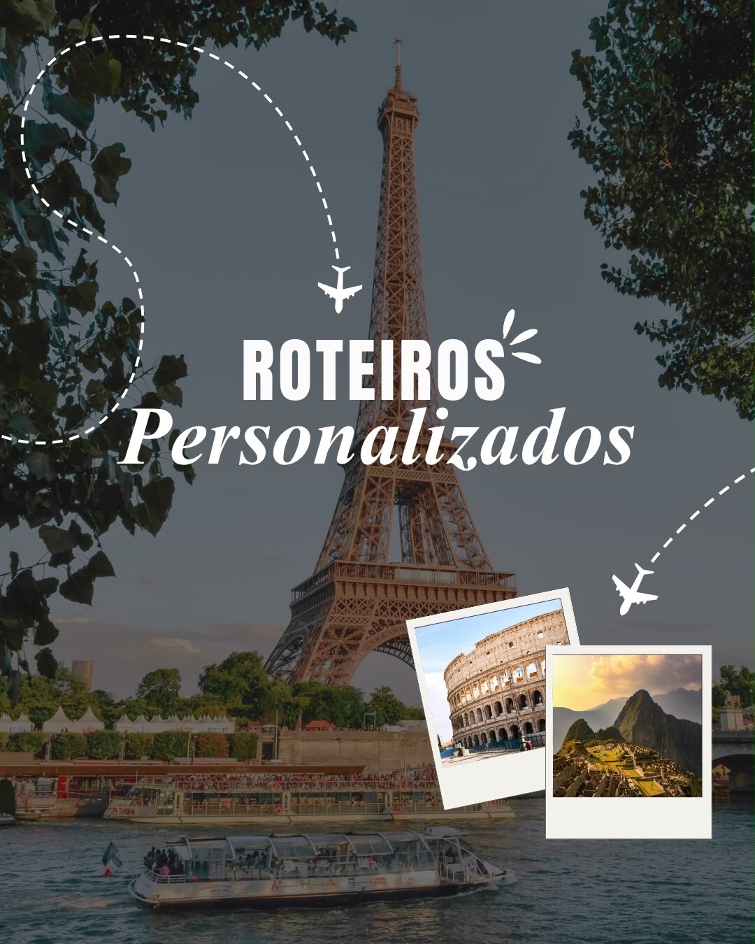 Roteiros personalizados de viagem